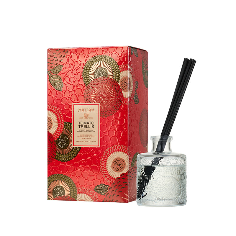 DIFUSOR DE AMBIENTE TOMATO TRELLIS 100ML - VOLUSPA