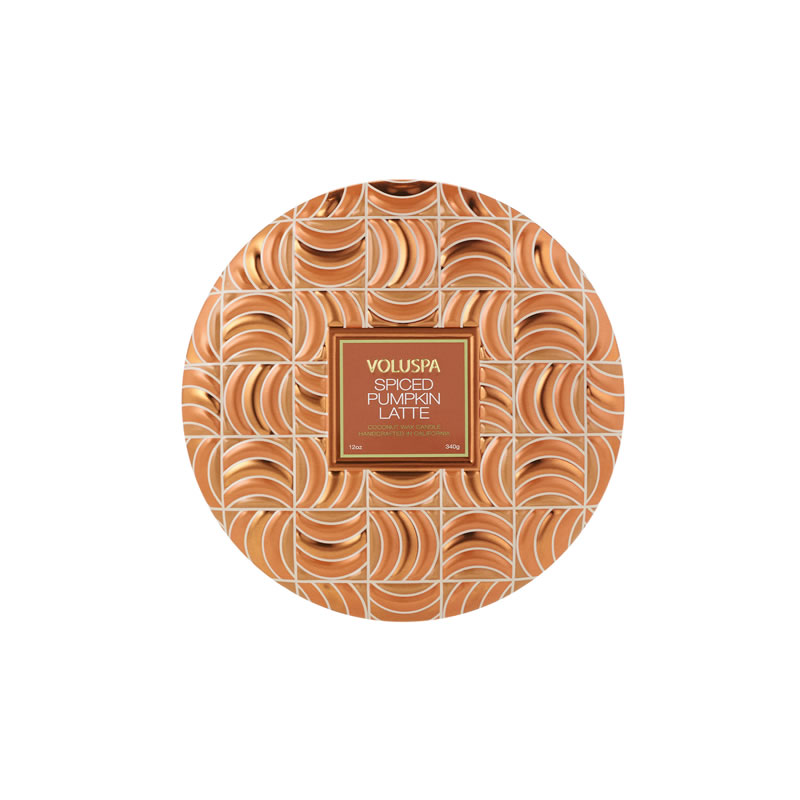VELA LATA 3 PAVIOS 60H SPICED PUMPKIN LATTE - VOLUSPA