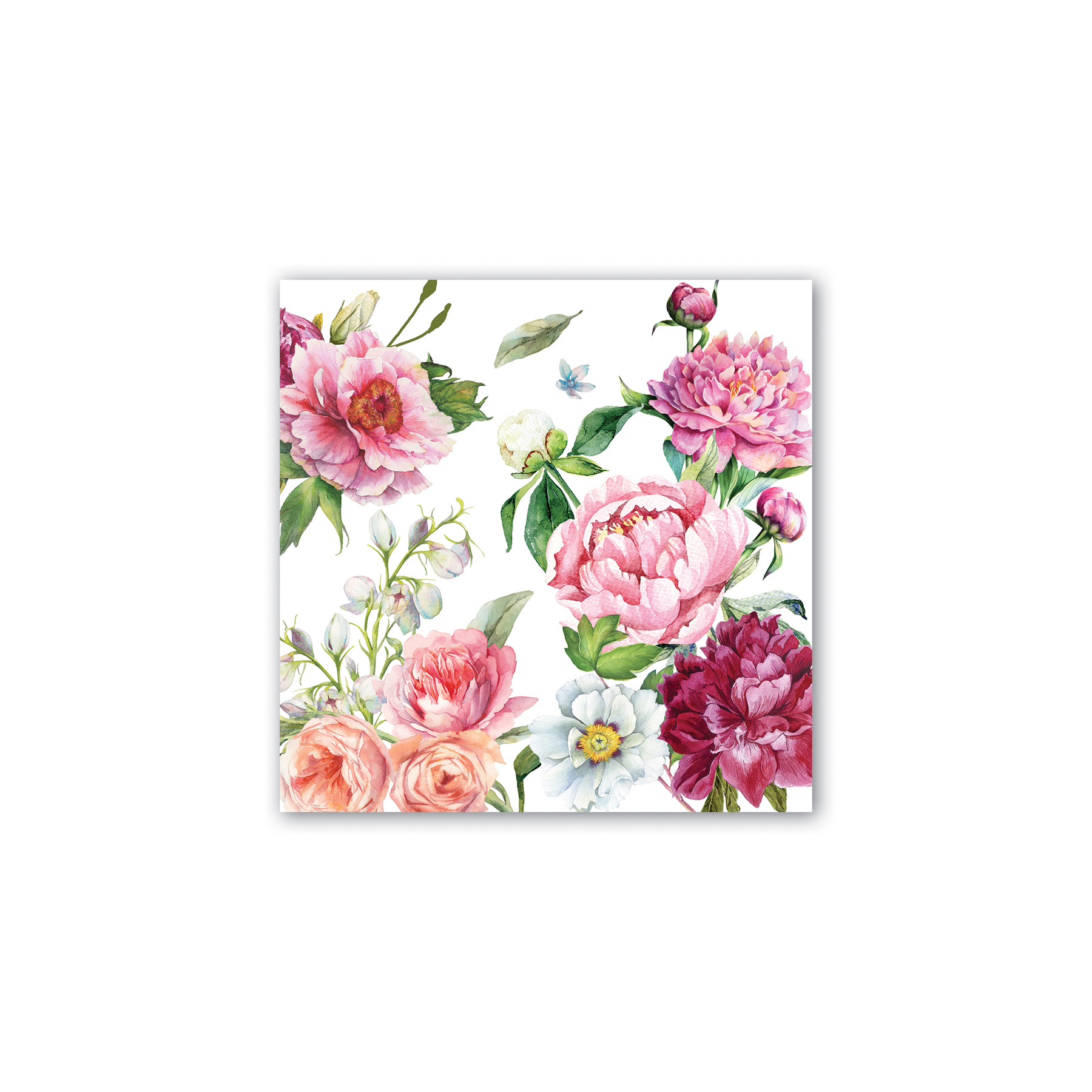 GUARDANAPO COCKTAIL BLUSH PEONY - MICHEL DESIGN WORKS