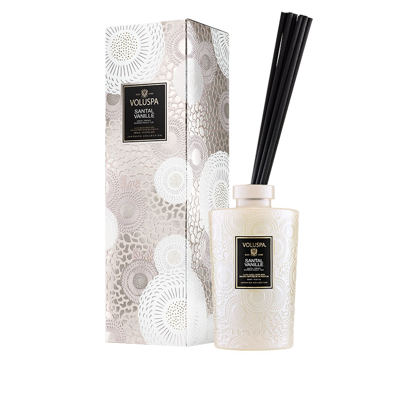 DIFUSOR DE AMBIENTE LUXE SANTAL VANILLE 500ML - VOLUSPA