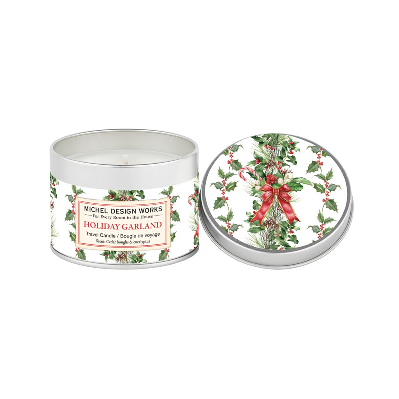 MINI VELA LATA +20H HOLIDAY GARLAND - MICHEL DESIGN WORKS