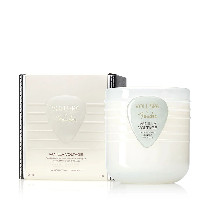 VELA COPO VIDRO CLASSICA 55H VANILLA VOLTAGE - VOLUSPA
