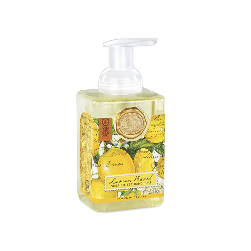 SABONETE LIQUIDO LEMON BASIL - MICHEL DESIGN WORKS