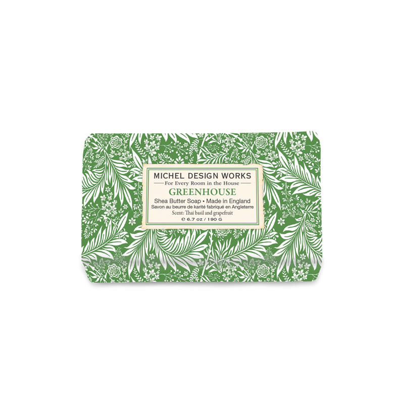 SABONETE EM BARRA 189G GREENHOUSE - MICHEL DESIGN WORKS