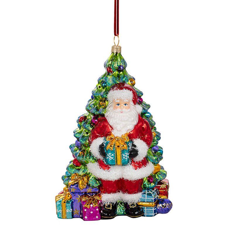 COM OS MELHORES DESEJOS DO PAPAI NOEL 17,6CM - HURAS FAMILY