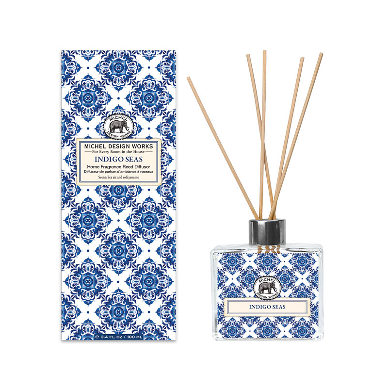 DIFUSOR DE AMBIENTE 100ML INDIGO SEAS - MICHEL DESIGN WORKS