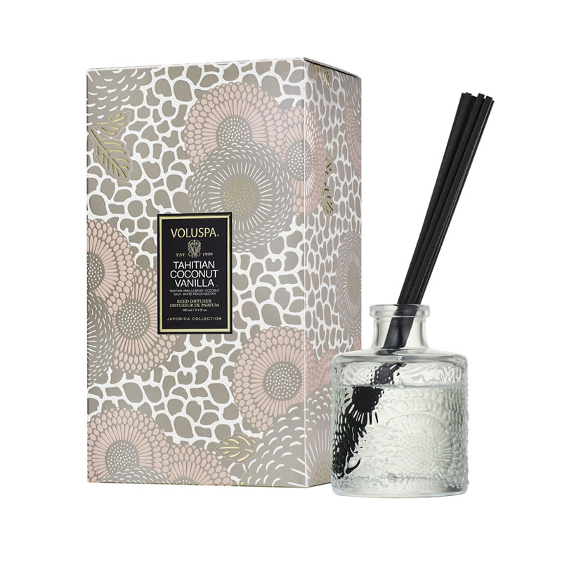 DIFUSOR DE AMBIENTE TAHITIAN COCONUT VANILLA 100ML - VOLUSPA