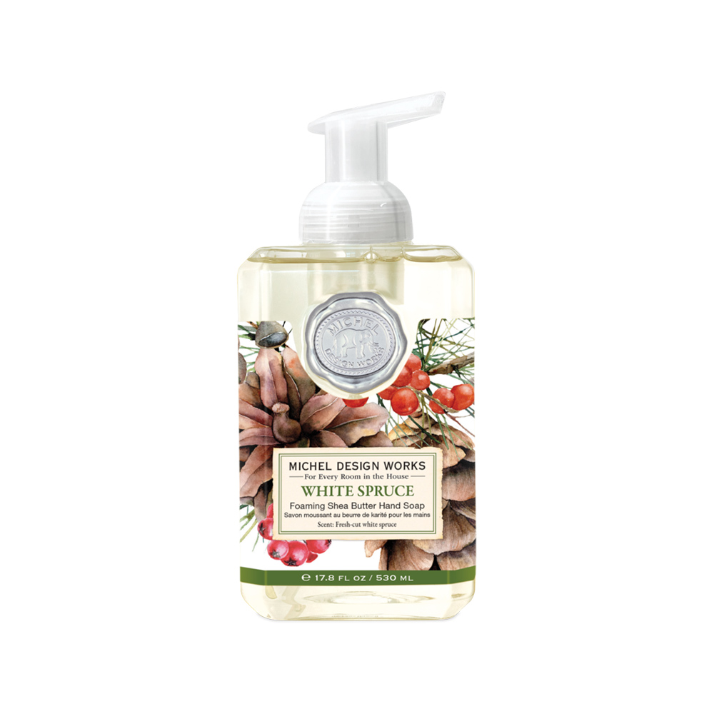 SABONETE LIQUIDO WHITE SPRUCE - MICHEL DESIGN WORKS