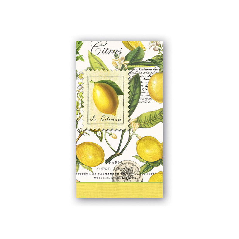 GUARDANAPO HOSTESS LEMON BASIL - MICHEL DESIGN WORKS