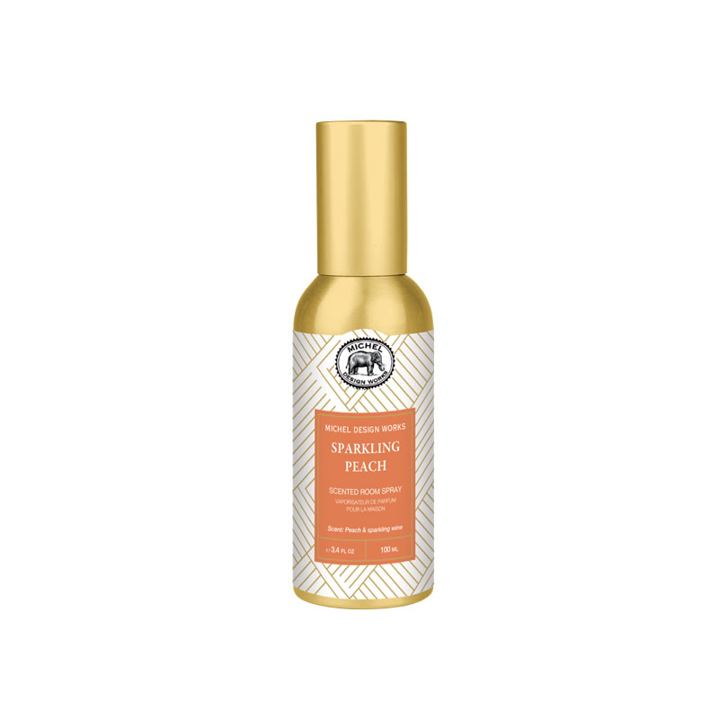 SPRAY DE AMBIENTE SPARKLING PEACH - MICHEL DESIGN WORKS