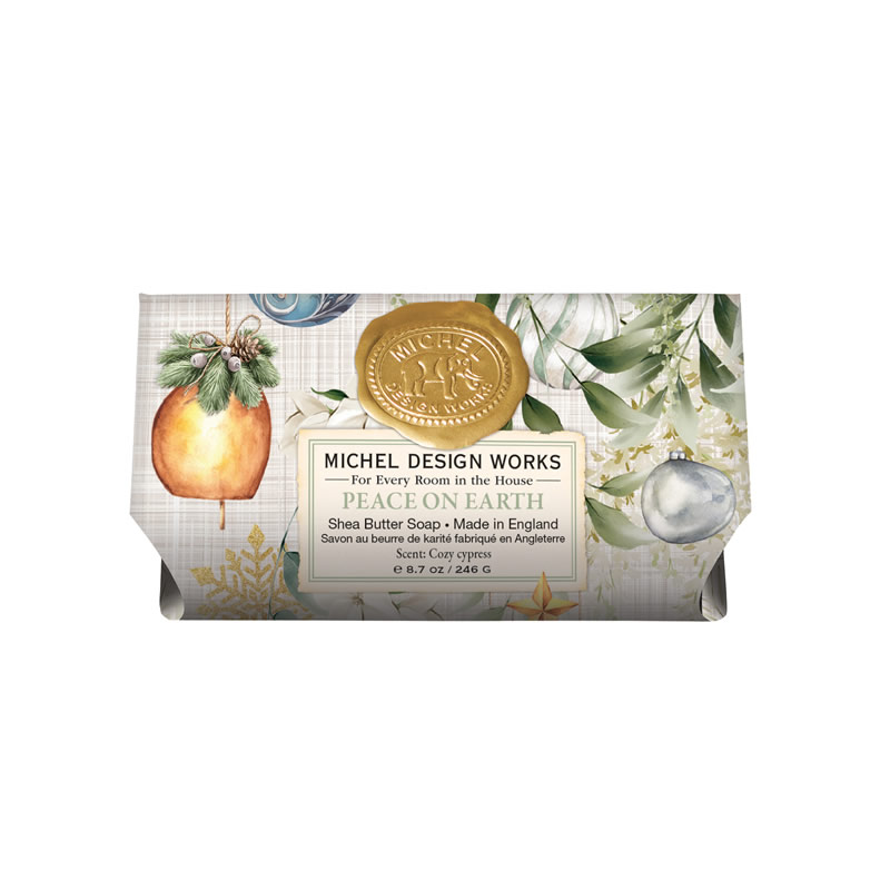 SABONETE EM BARRA 260G PEACE ON EARTH - MICHEL DESIGN WORKS