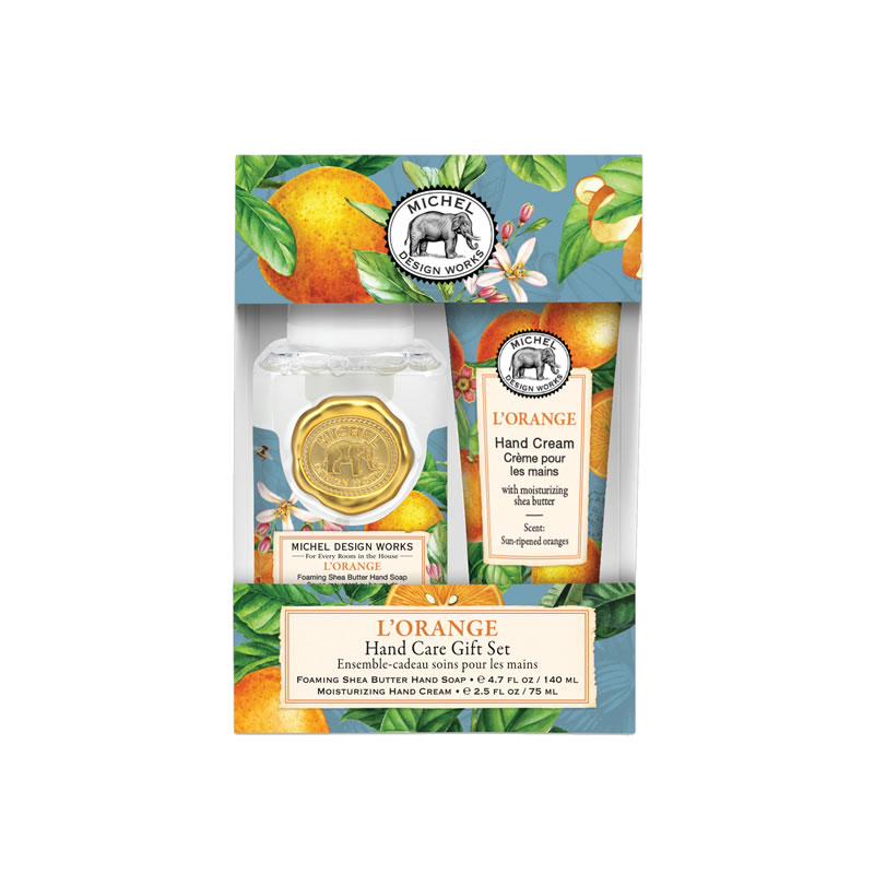 KIT MINI SABONETE LIQUIDO LORANGE - MICHEL DESIGN WORKS