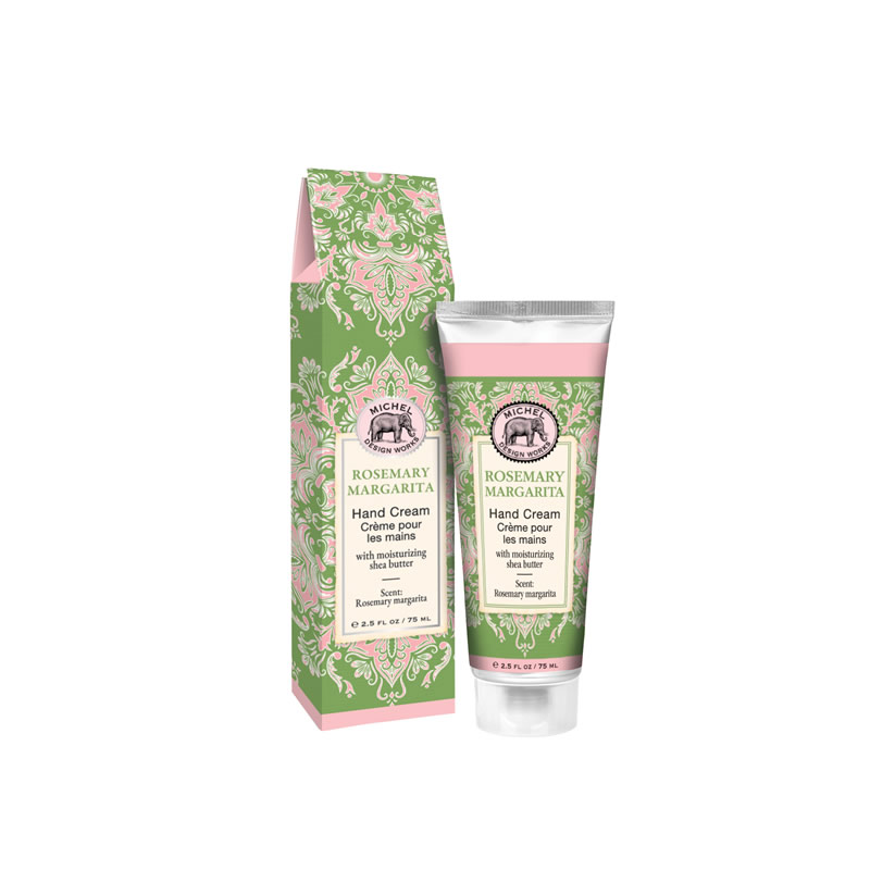 CREME PARA MAOS 75ML ROSEMARY MARGARITA - MICHEL DESIGN WORKS