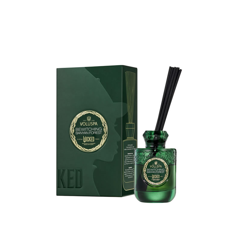 DIFUSOR DE AMBIENTE BEWITCHING BANYAN FOREST 100ML - VOLUSPA WICKED