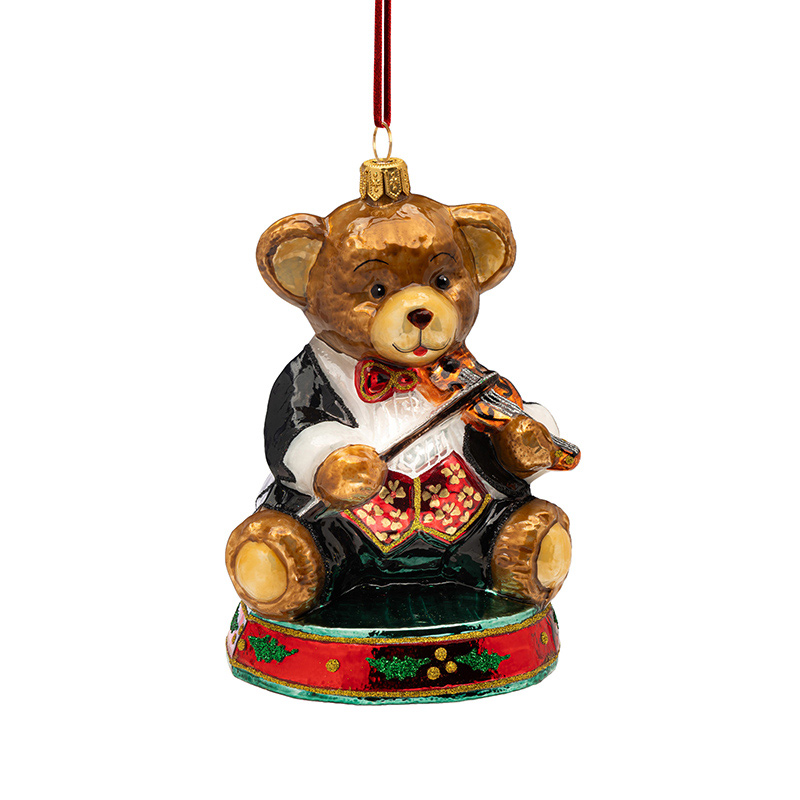 URSO COM VIOLINO 12CM - HURAS FAMILY
