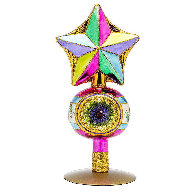 TOPO COM ESTRELA 30CM - HURAS FAMILY