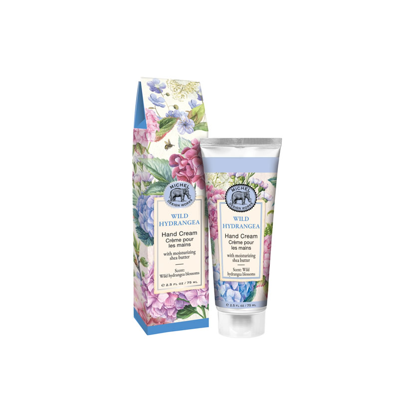 CREME PARA MAOS 75ML WILD HYDRANGEA - MICHEL DESIGN WORKS