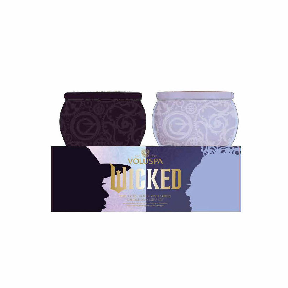 KIT 2 MINI VELAS LATA 25H ACT II WICKED - VOLUSPA WICKED