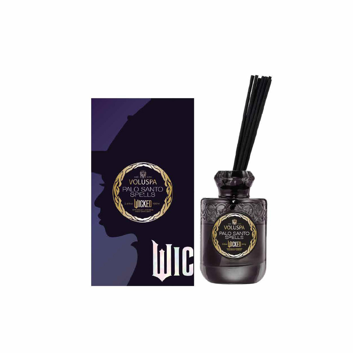 DIFUSOR DE AMBIENTE PALO SANTO SPELLS 100ML - VOLUSPA WICKED