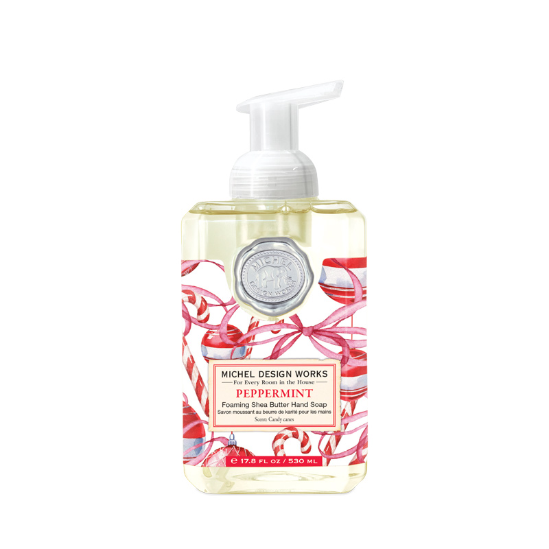 SABONETE LIQUIDO PEPPERMINT - MICHEL DESIGN WORKS