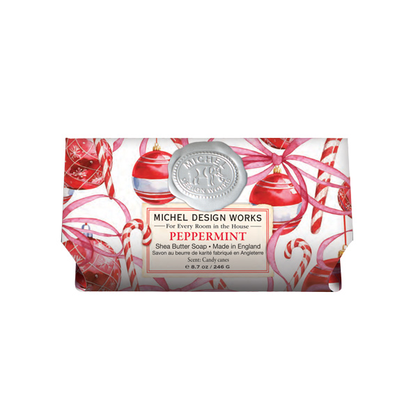 SABONETE EM BARRA 260G PEPPERMINT - MICHEL DESIGN WORKS