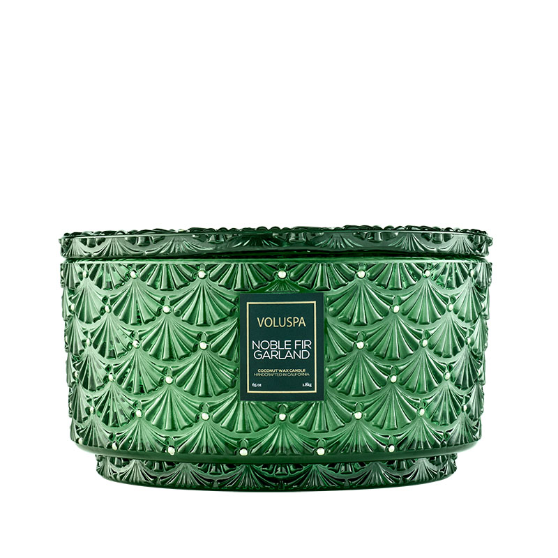 VELA VASO CENTRAL 80H NOBLE FIR GARLAND - VOLUSPA