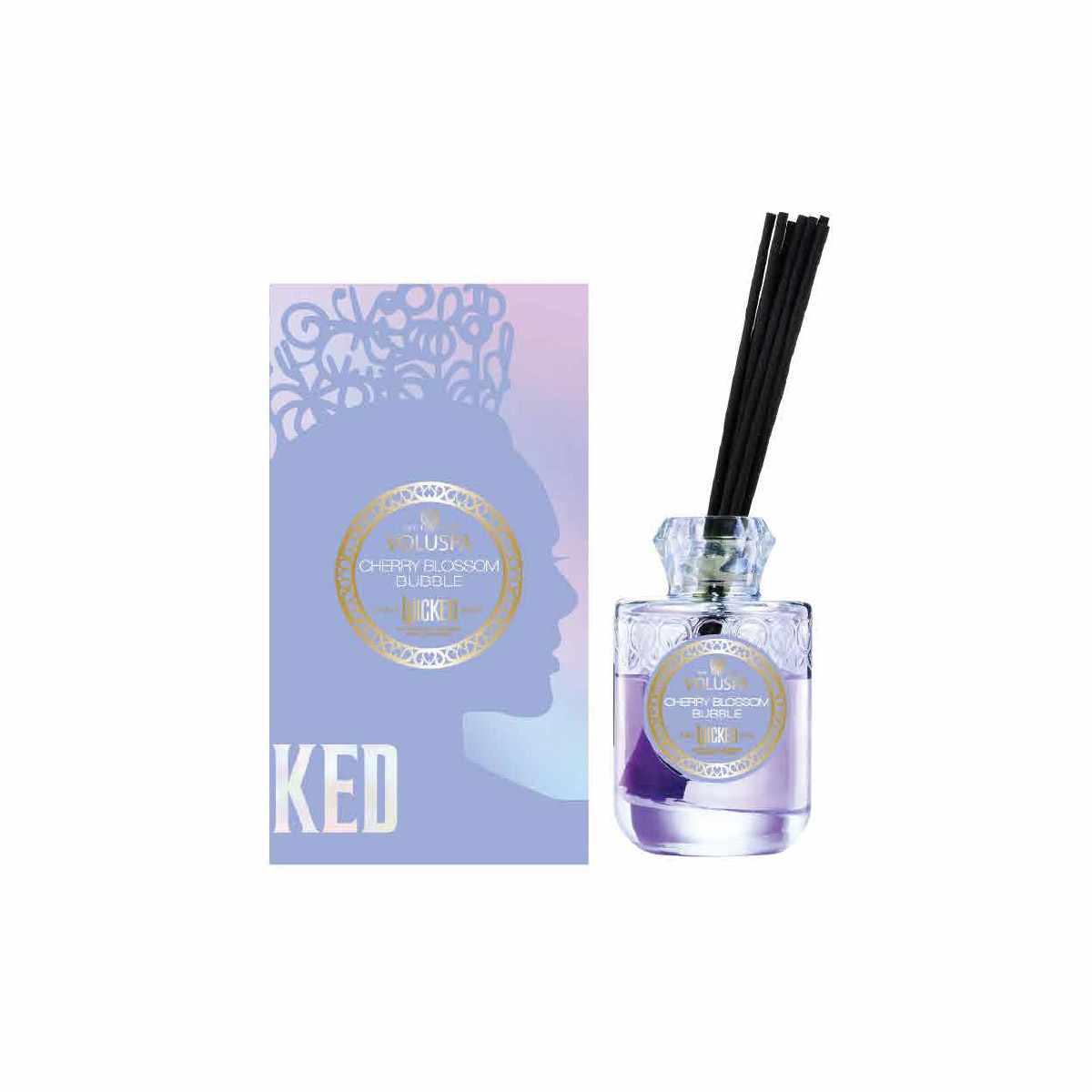DIFUSOR DE AMBIENTE CHERRY BLOSSOM BUBBLE 100ML - VOLUSPA WICKED
