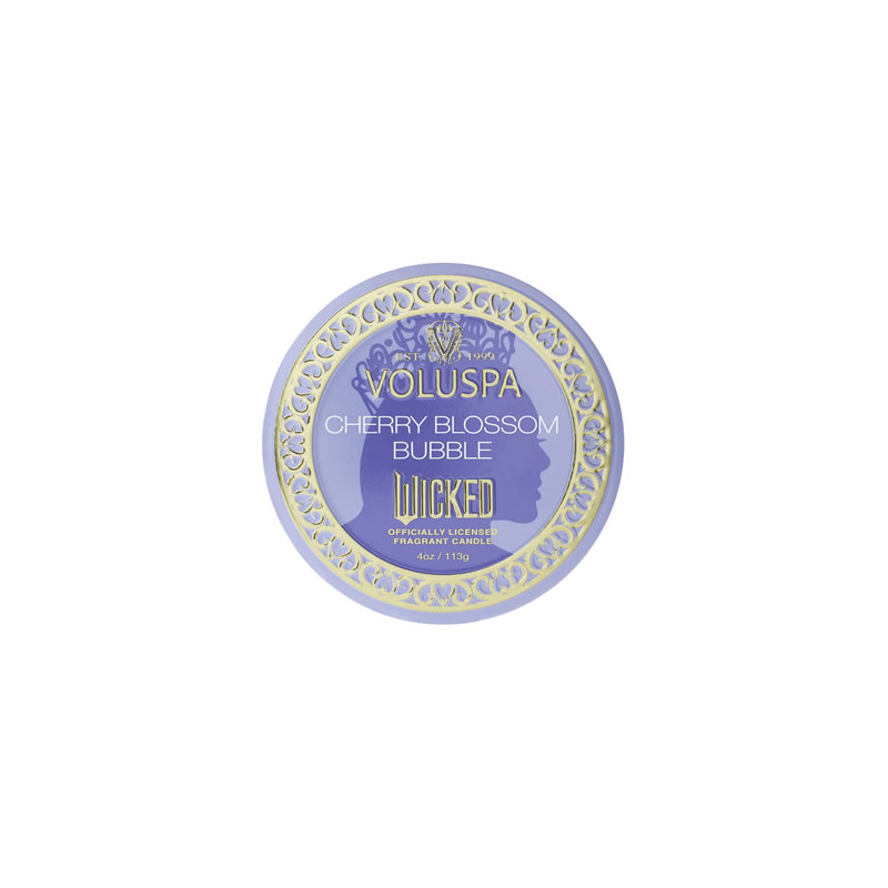 MINI VELA LATA 25H CHERRY BLOSSOM BUBBLE - VOLUSPA WICKED