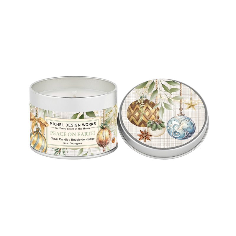 MINI VELA LATA +20H PEACE ON EARTH - MICHEL DESIGN WORKS