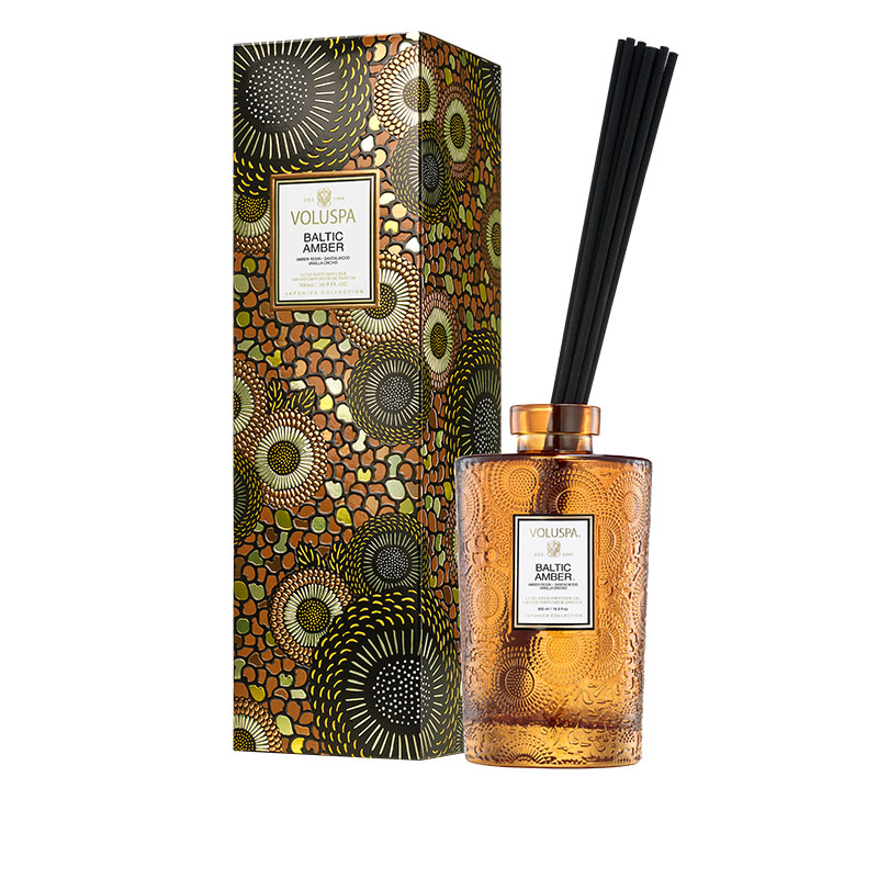 DIFUSOR DE AMBIENTE LUXE BALTIC AMBER 500ML - VOLUSPA