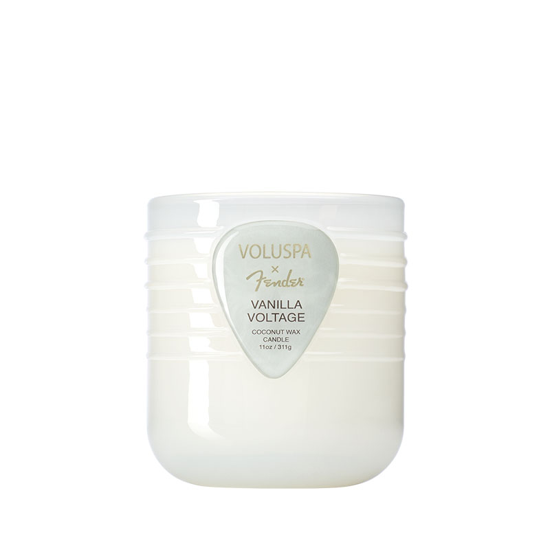 VELA COPO VIDRO CLASSICA 55H VANILLA VOLTAGE - VOLUSPA