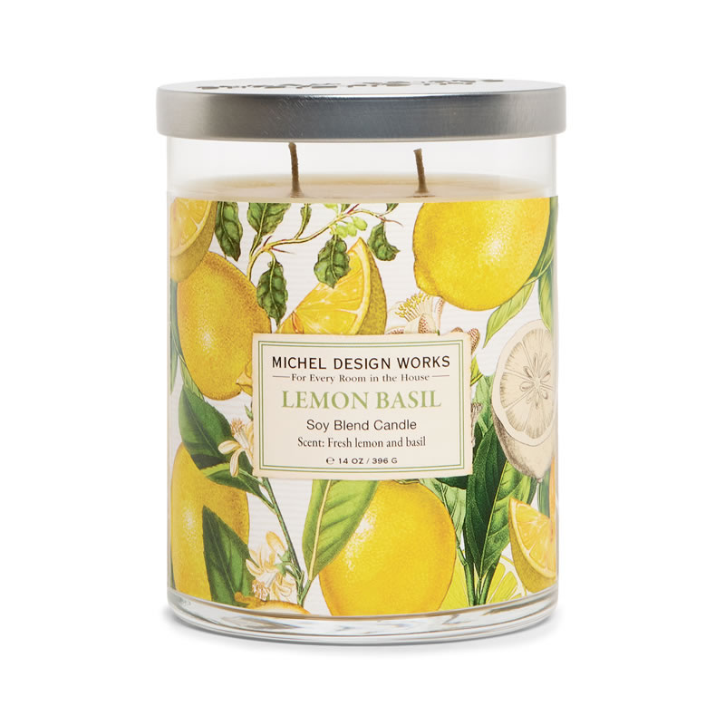 VELA COPO MEDIO 2 PAVIOS LEMON BASIL - MICHEL DESIGN WORKS