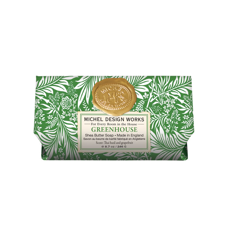 SABONETE EM BARRA 260G GREENHOUSE - MICHEL DESIGN WORKS