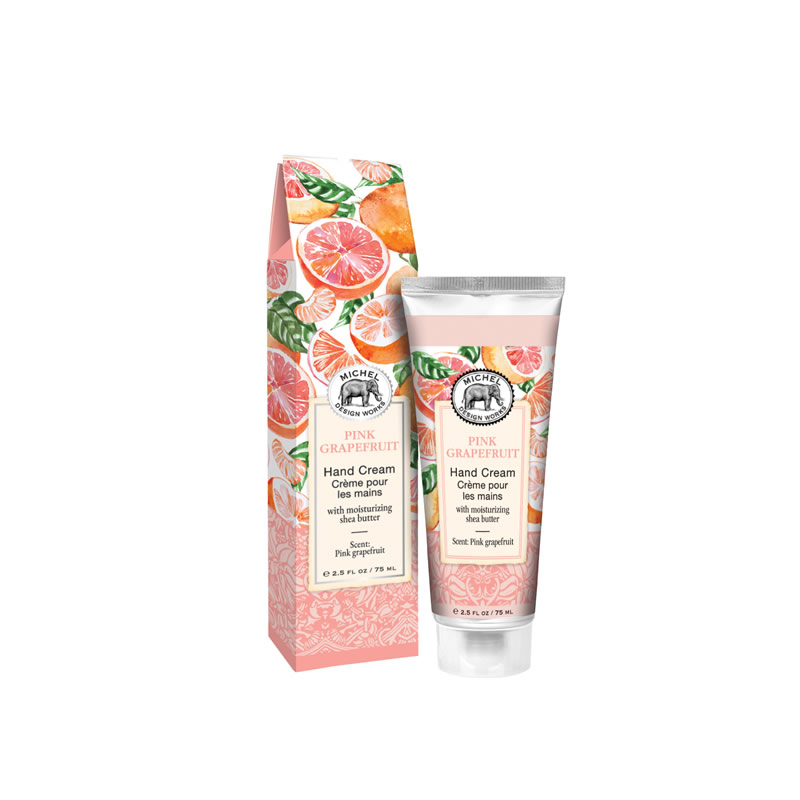 CREME PARA MAOS 75ML PINK GRAPEFRUIT - MICHEL DESIGN WORKS