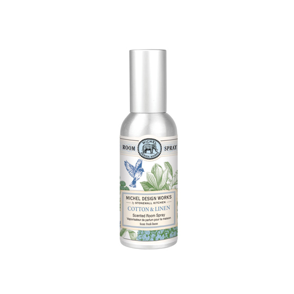 SPRAY DE AMBIENTE COTTON & LINEN - MICHEL DESIGN WORKS