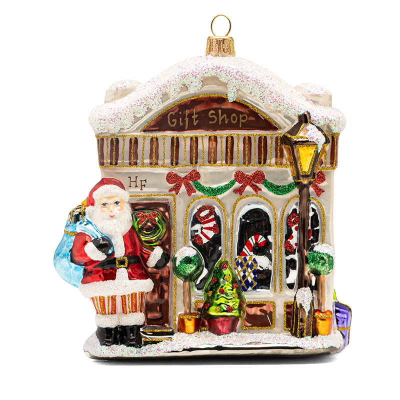 PAPAI NOEL EM BUSCA DE PRESENTES 13,5CM - HURAS FAMILY